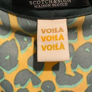Scotch and Soda Cheetah Blazer